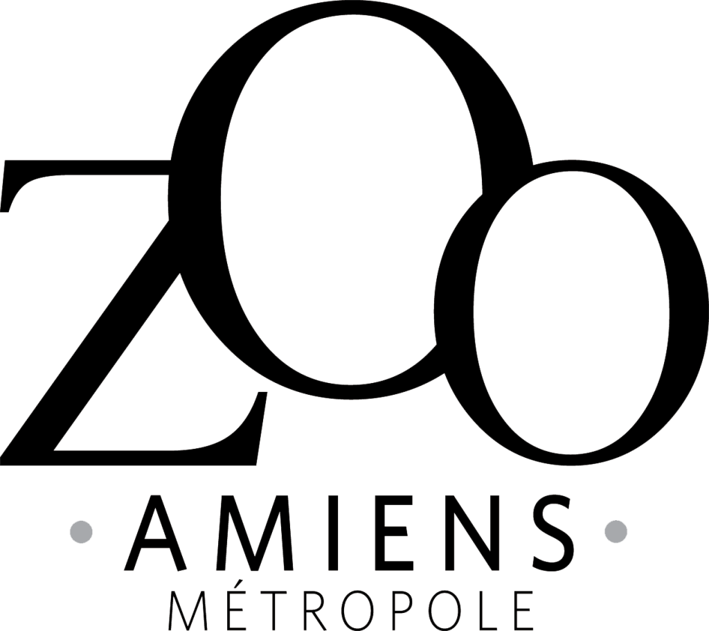 logo zoo amiens noir